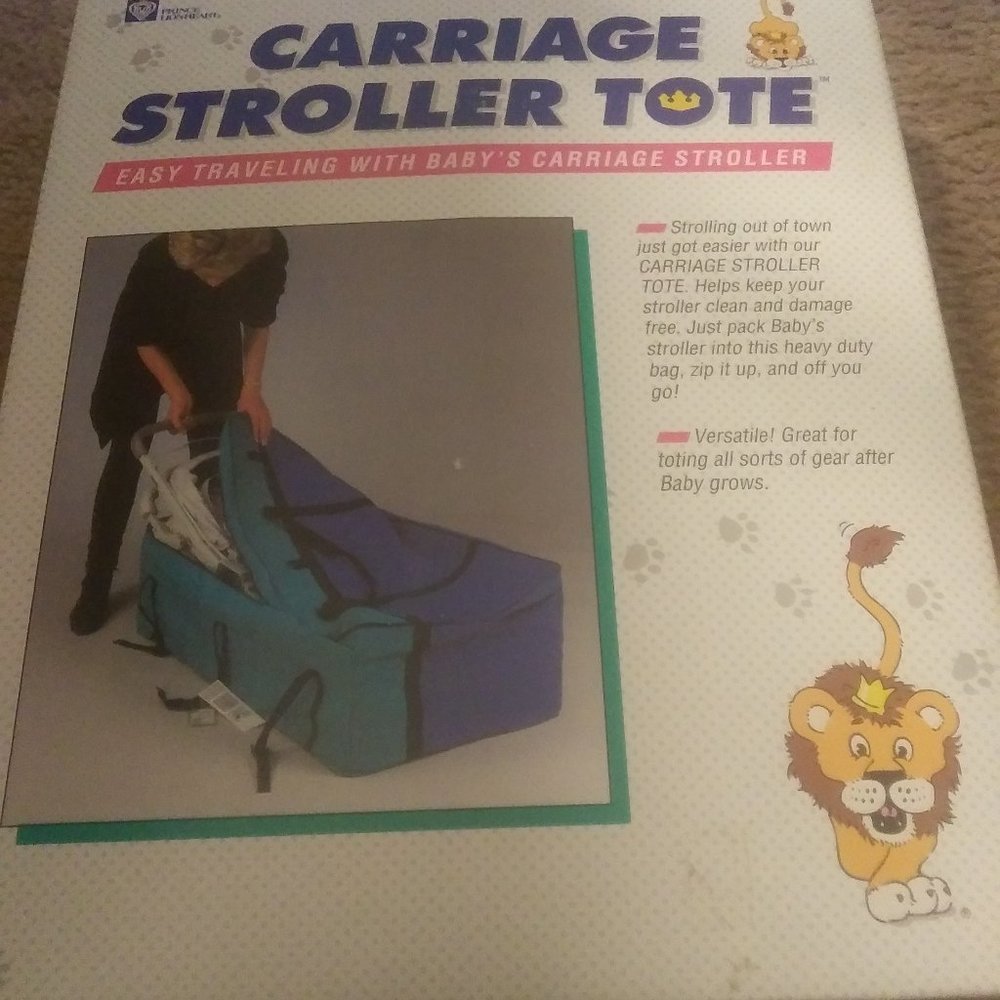 Stroller Storage Travel Bag Sports Baby Kids Equipment Tote NIB